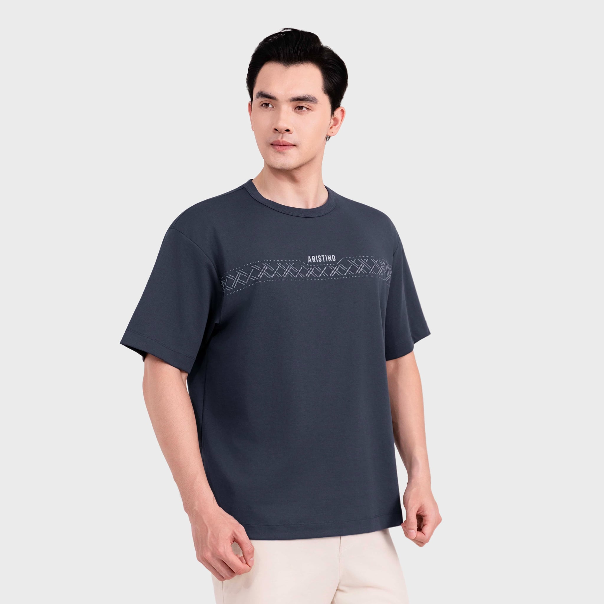 Áo Thun Ngắn Tay Nam Aristino Relax ATS006FAH0