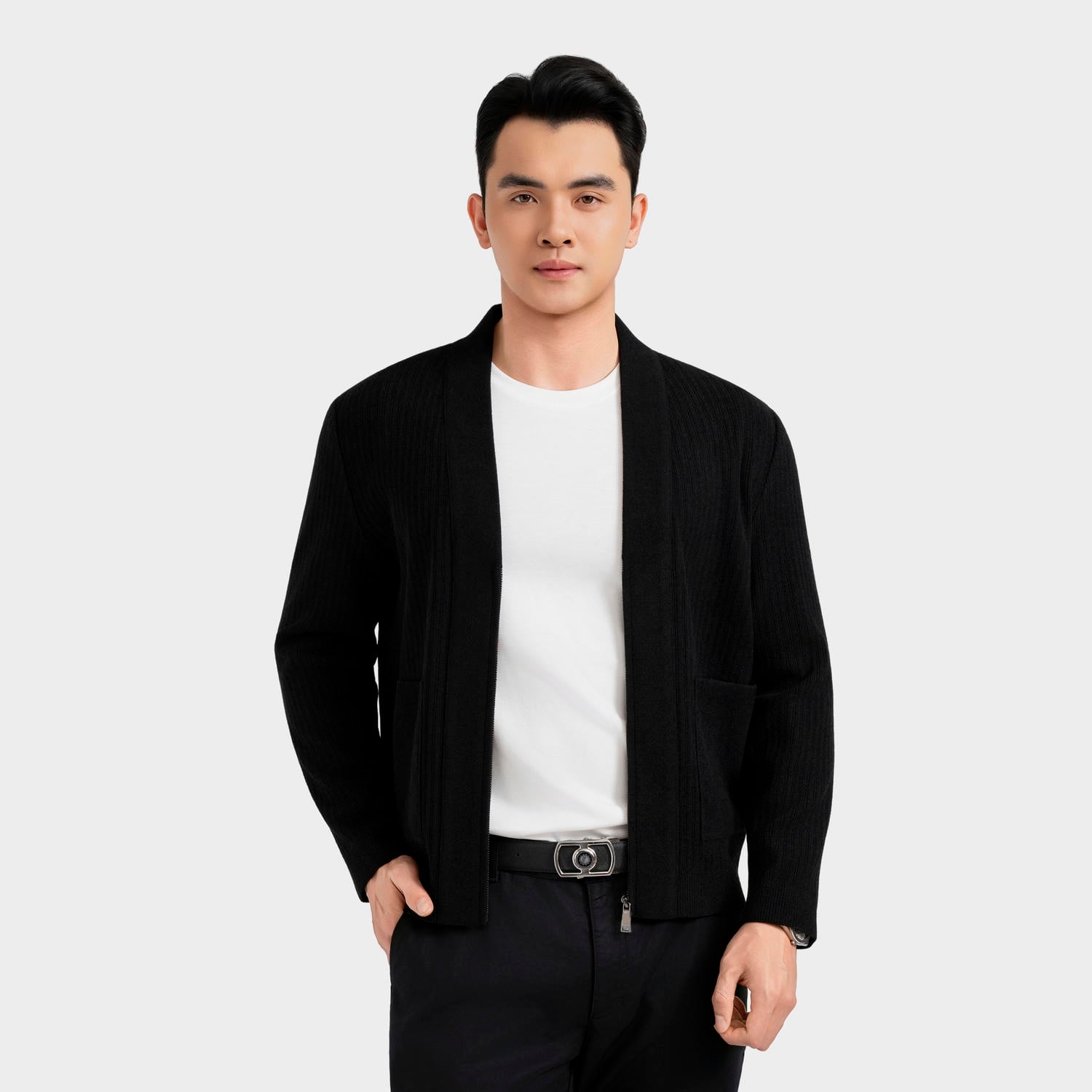 Áo Len Cardigan Nam Aristino Business Regular 1CGU02BS0