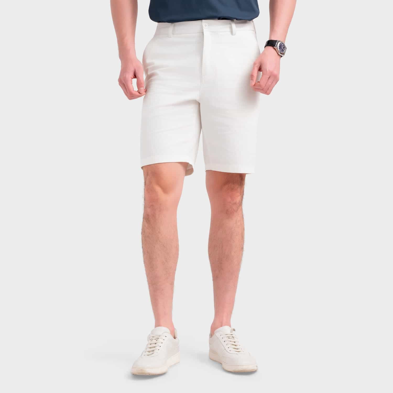 Quần Short Kaki Nam Trắng Aristino ASO036FAH2