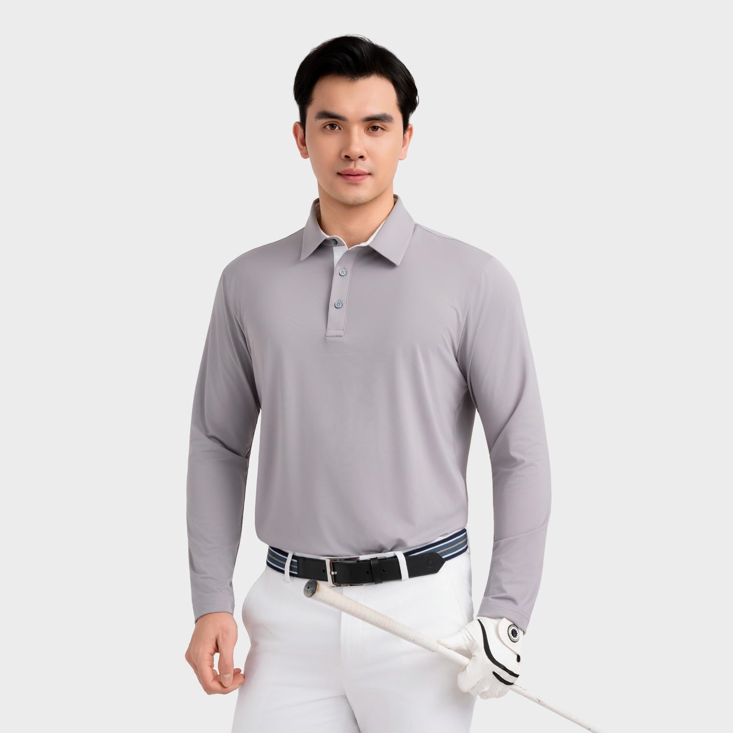 Áo Polo Nam Xám Aristino Golf ALPG10BS4