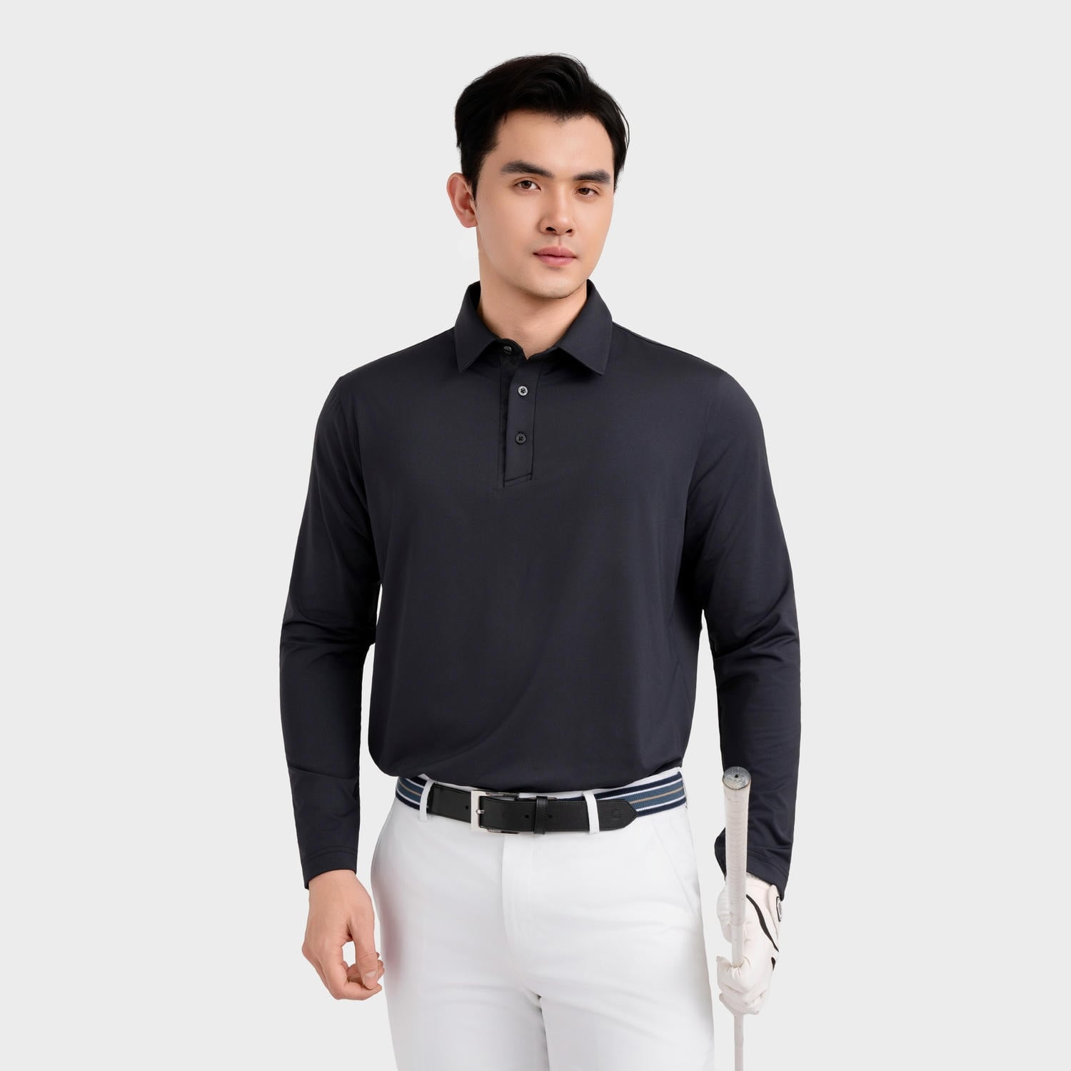 Áo Polo Nam Đen Aristino Golf ALPG09BS2