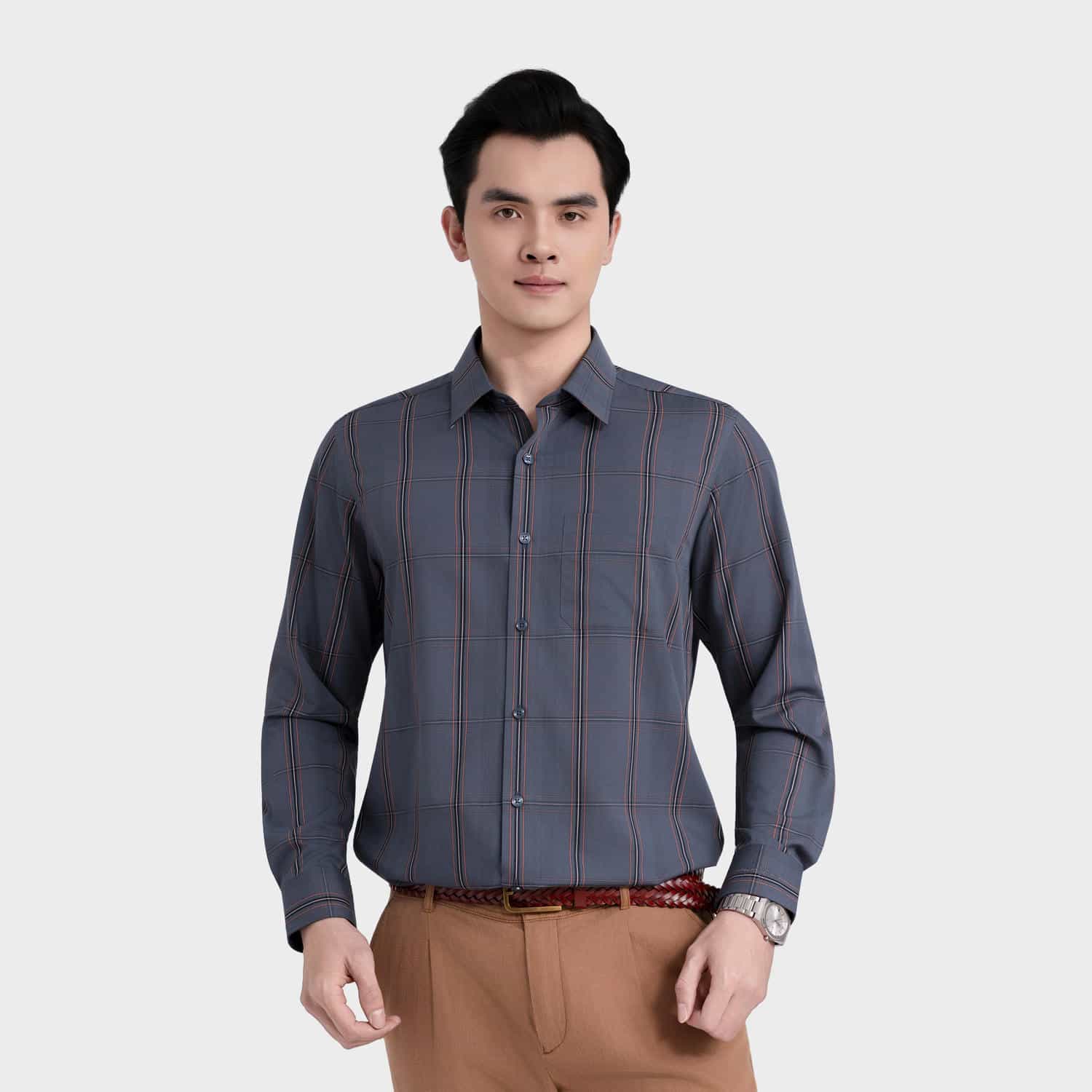 Áo Sơ Mi Nam Bamboo Aristino Regular Fit ALS096F0H2