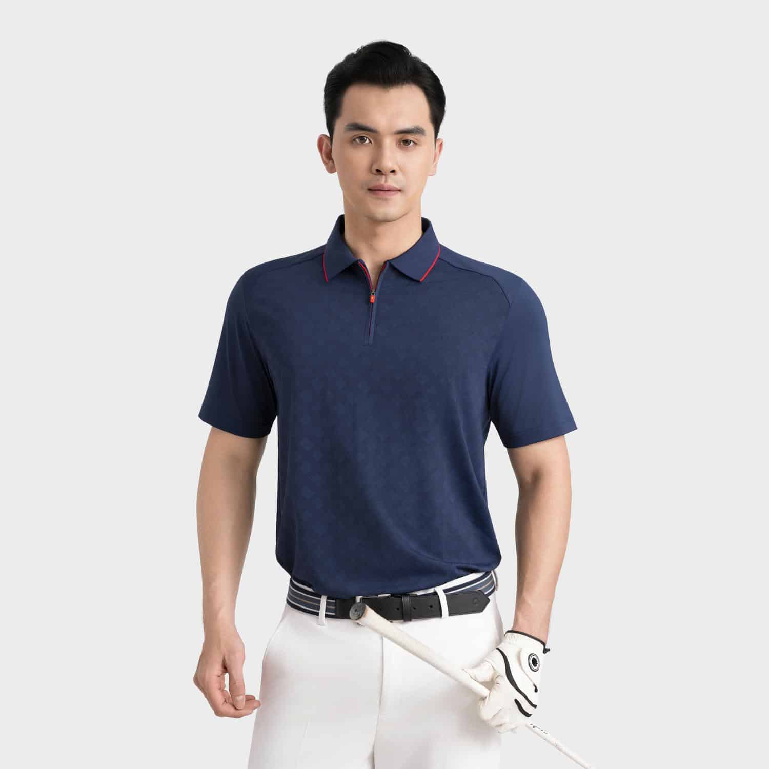 Áo Polo Nam Xanh Tím Than Aristino Golf APSG03AAH2