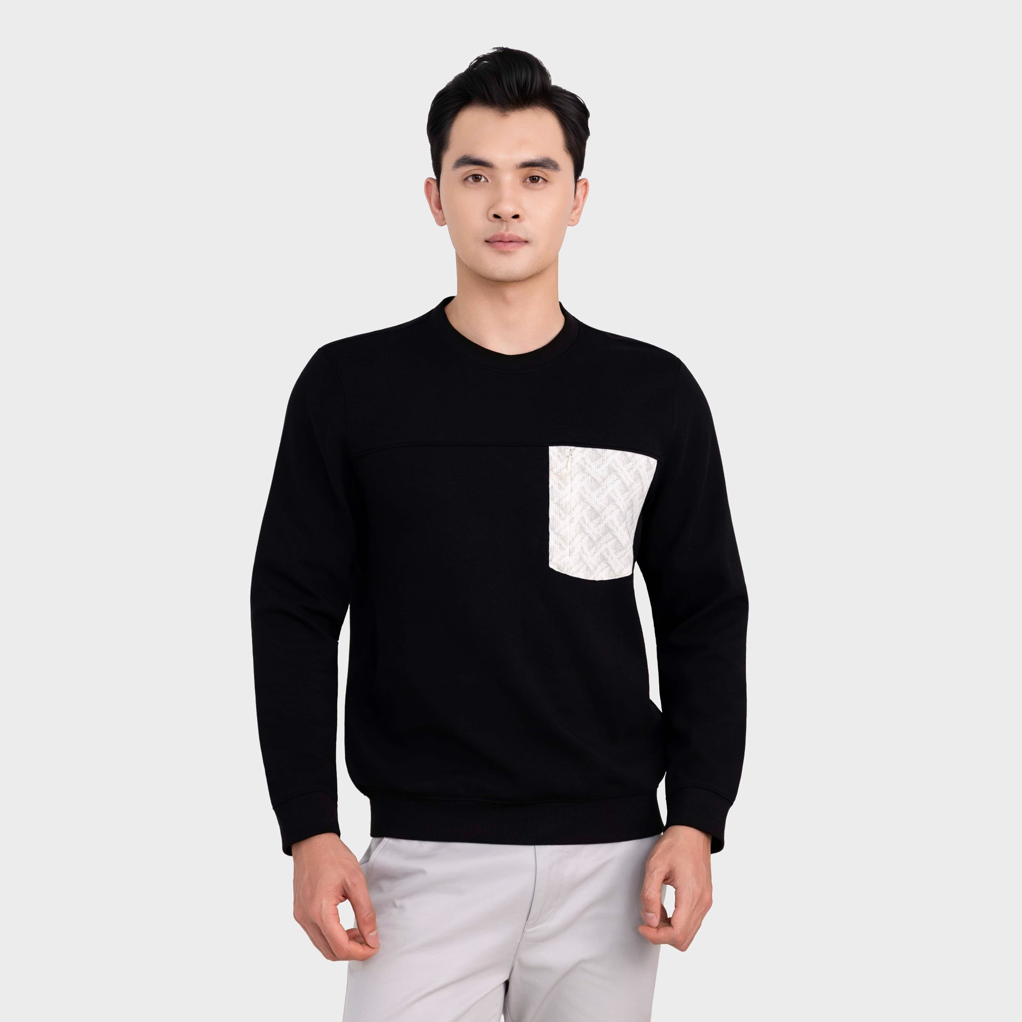 Áo Nỉ Sweatshirt Nam Aristino Regular Fit ASW002BH0