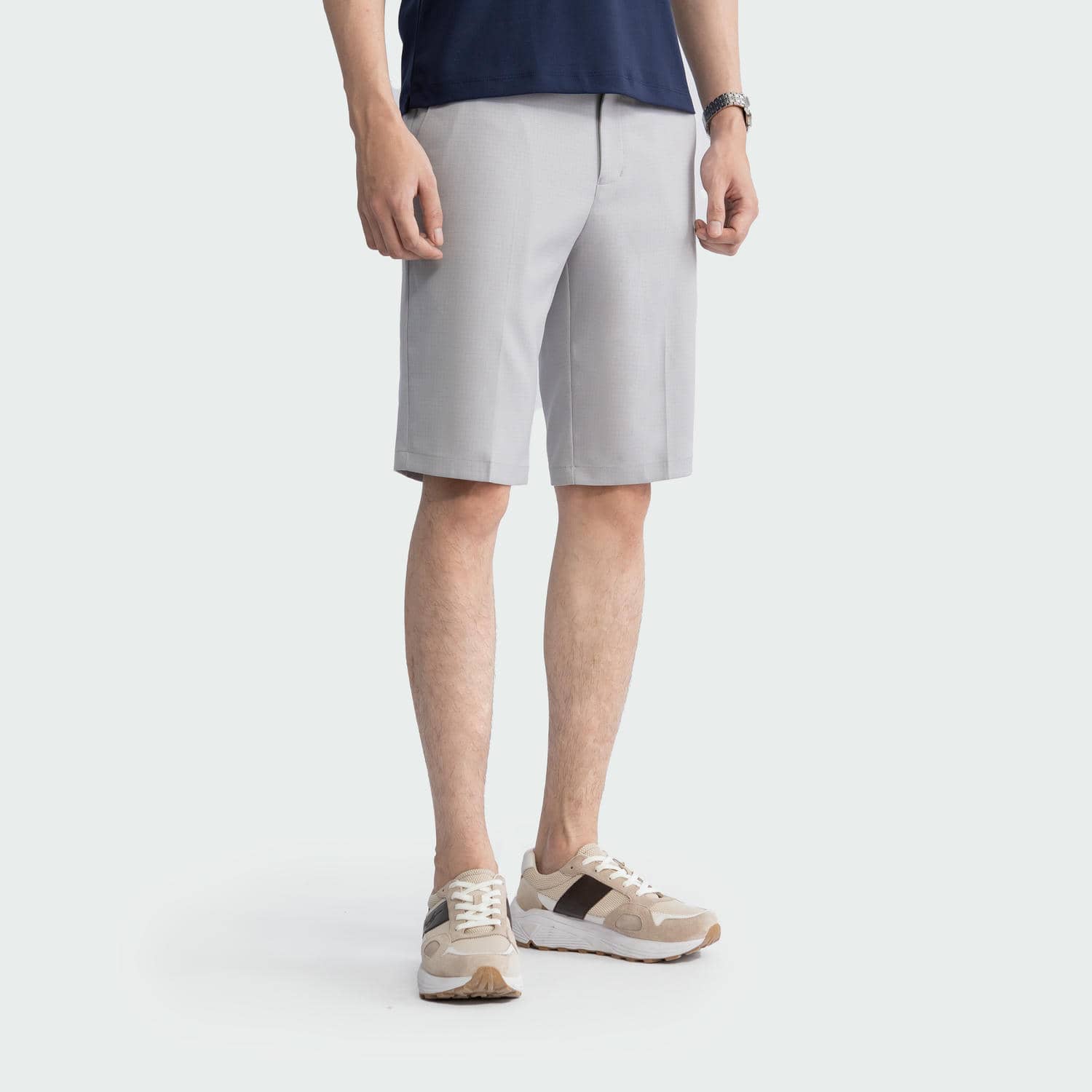 Quần Short âu Nam Aristino Regular Fit ASO020S3