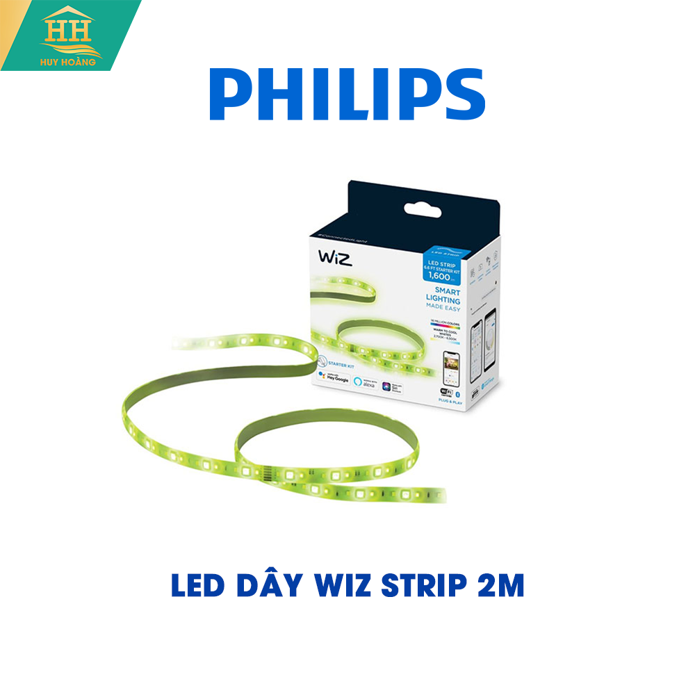  Đèn Led Dây Philips Wiz Strip Lightstrip Extension 2m 