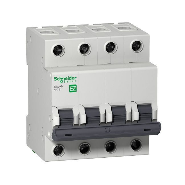  Aptomat Schneider Easy9 MCB 4P 4.5kA 
