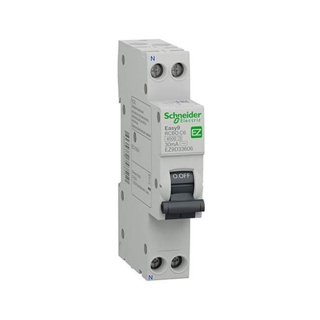  Aptomat Schneider Easy9 Slim RCBO 1P+N 4.5kA 