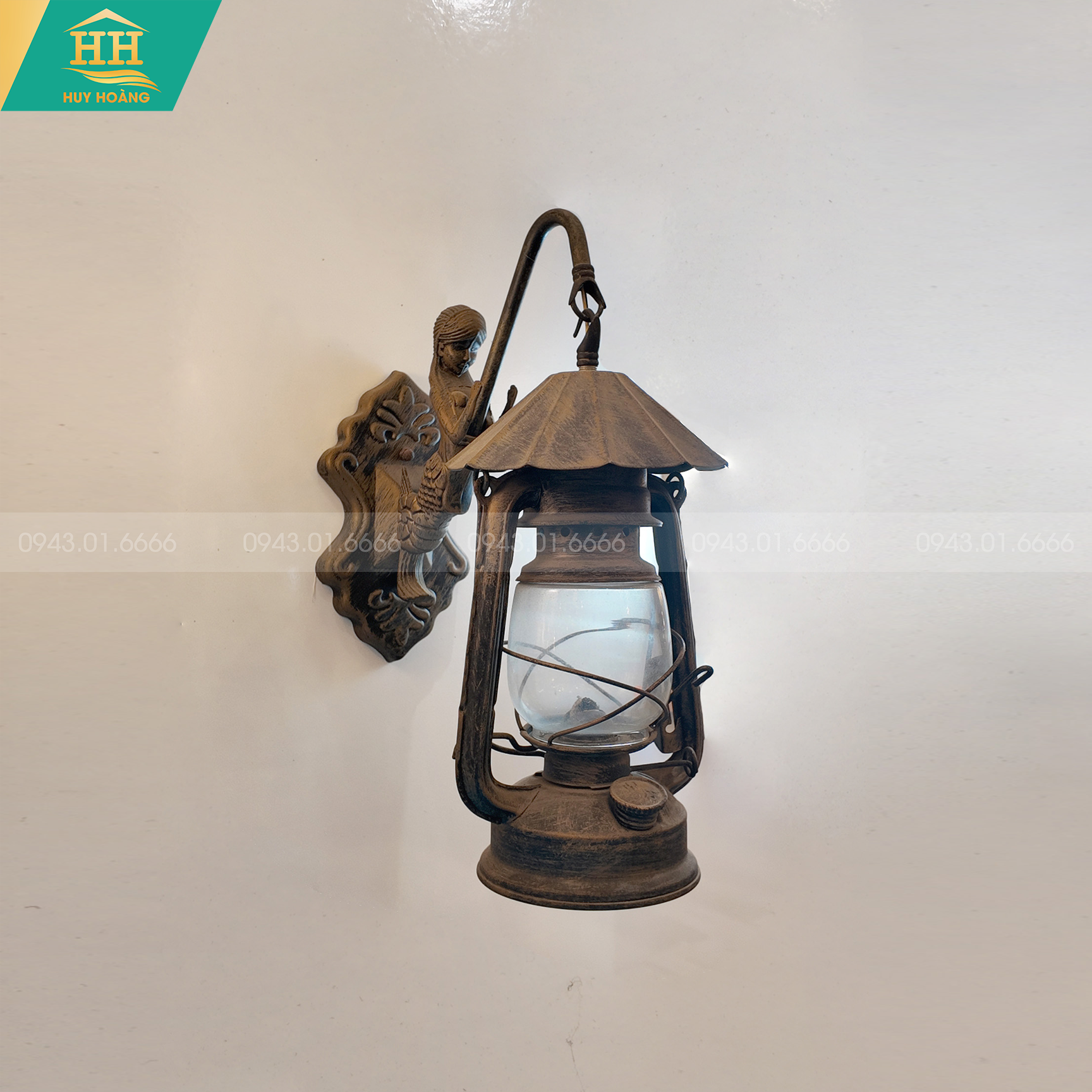  Đèn Tường Hợp Kim HH6115 