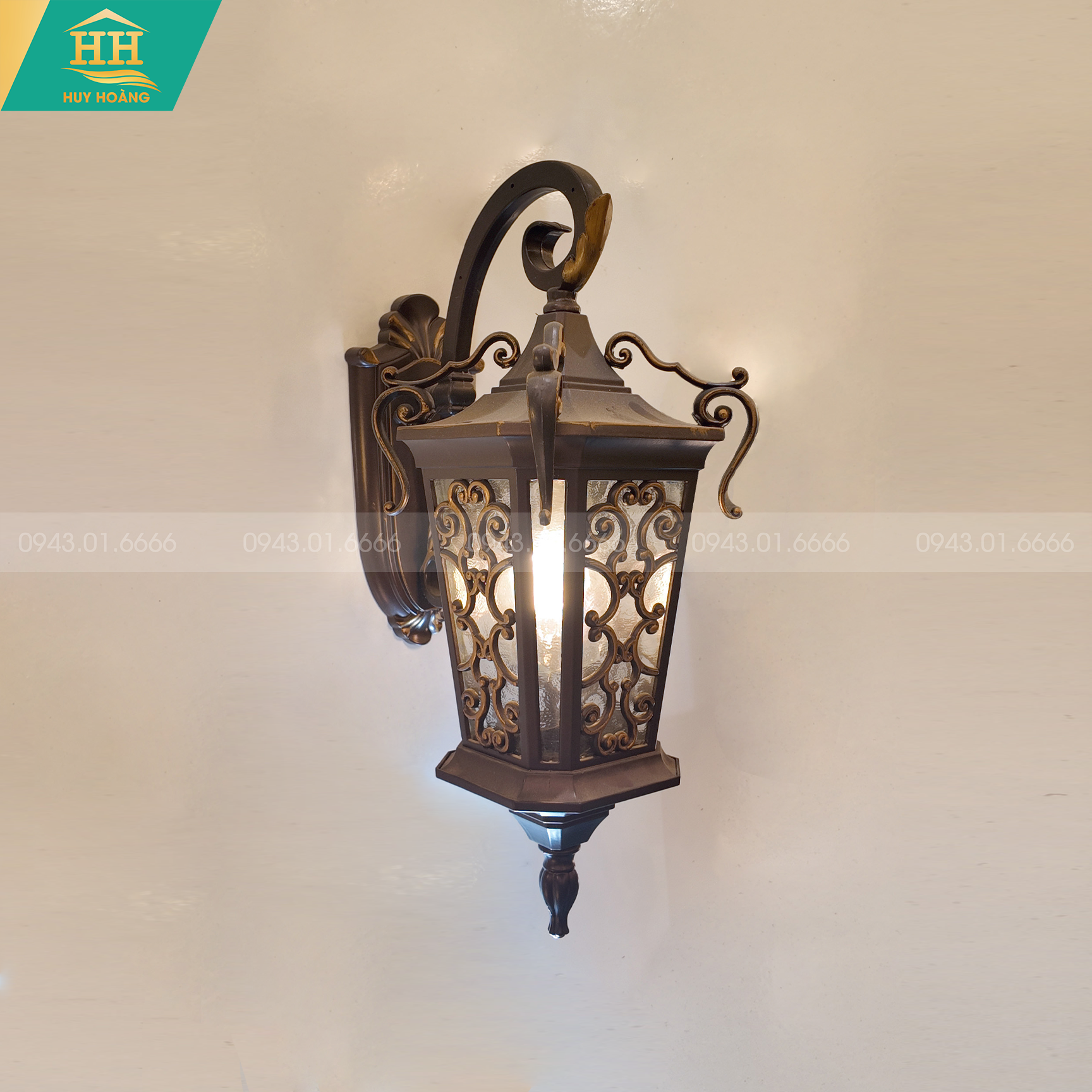  Đèn Tường Hợp Kim HH918WS 