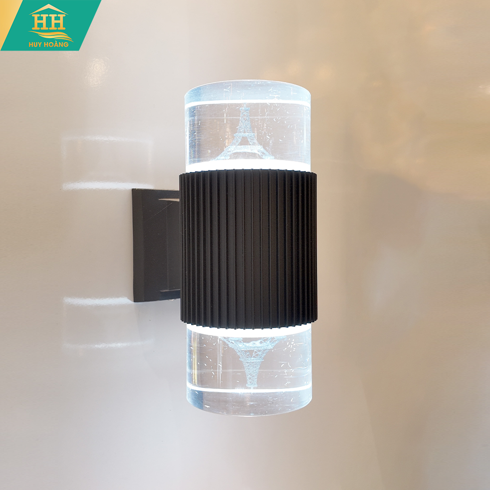  Đèn Tường Pha Lê Tháp 2 Đầu 