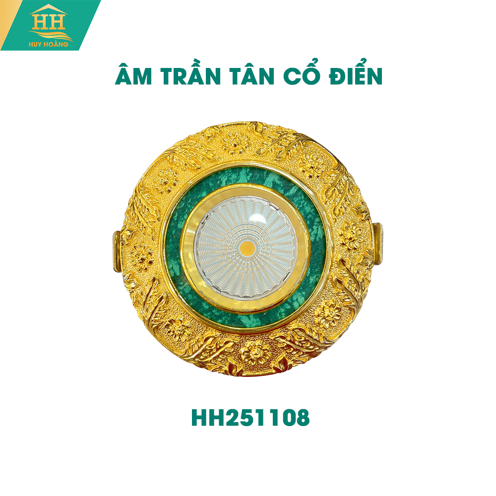  Đèn Âm Trần Đồng Tân Cổ Điển 