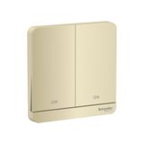  Bộ Công Tắc Đôi 2 Chiều Có Đèn LED 