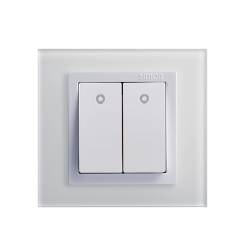  Công Tắc Đôi 1 Chiều Có Đèn Led 