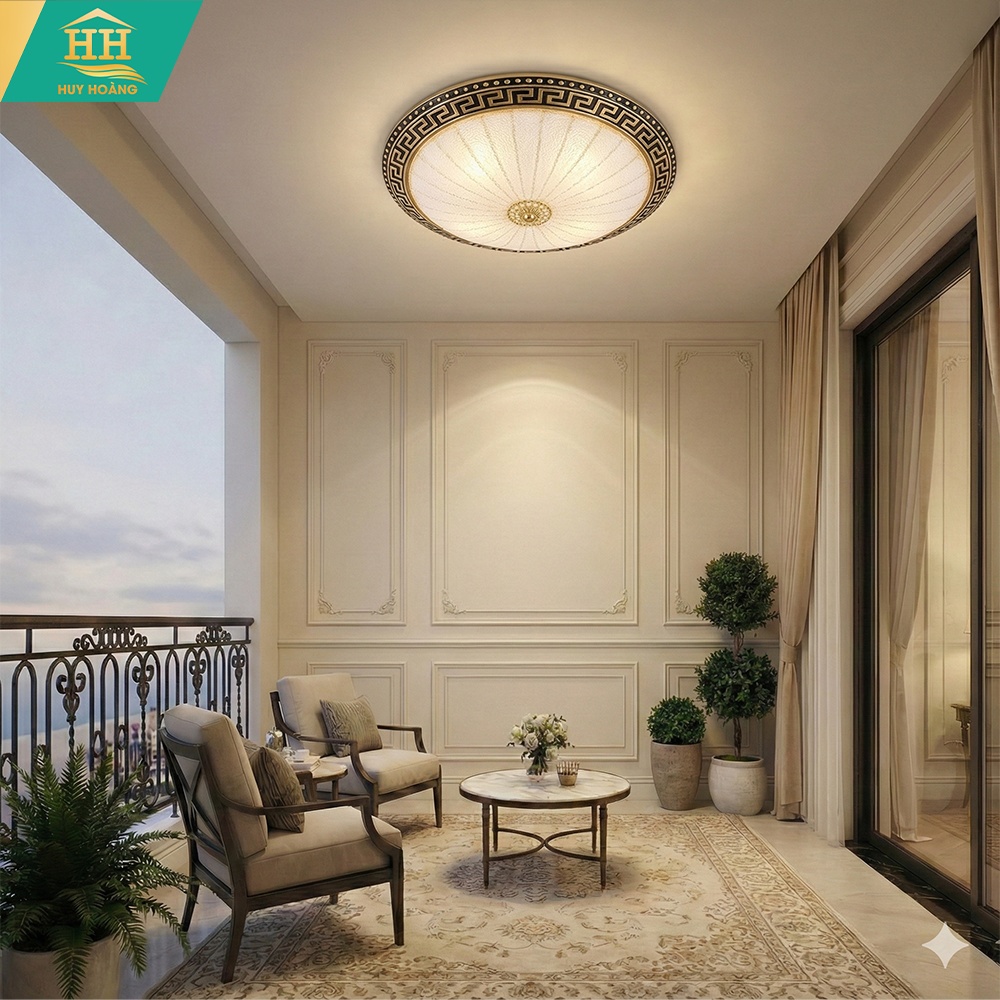  Đèn Ốp Trần Cổ Điển HH011 
