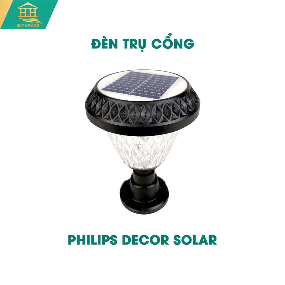  Đèn Cổng Năng Lượng Mặt Trời Philips Deco Solar 