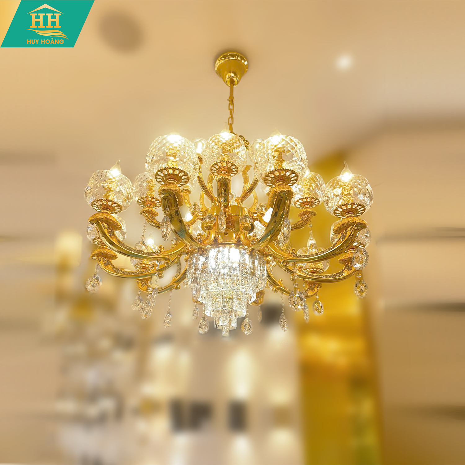  Đèn Chùm Hợp Kim HH6318/15 