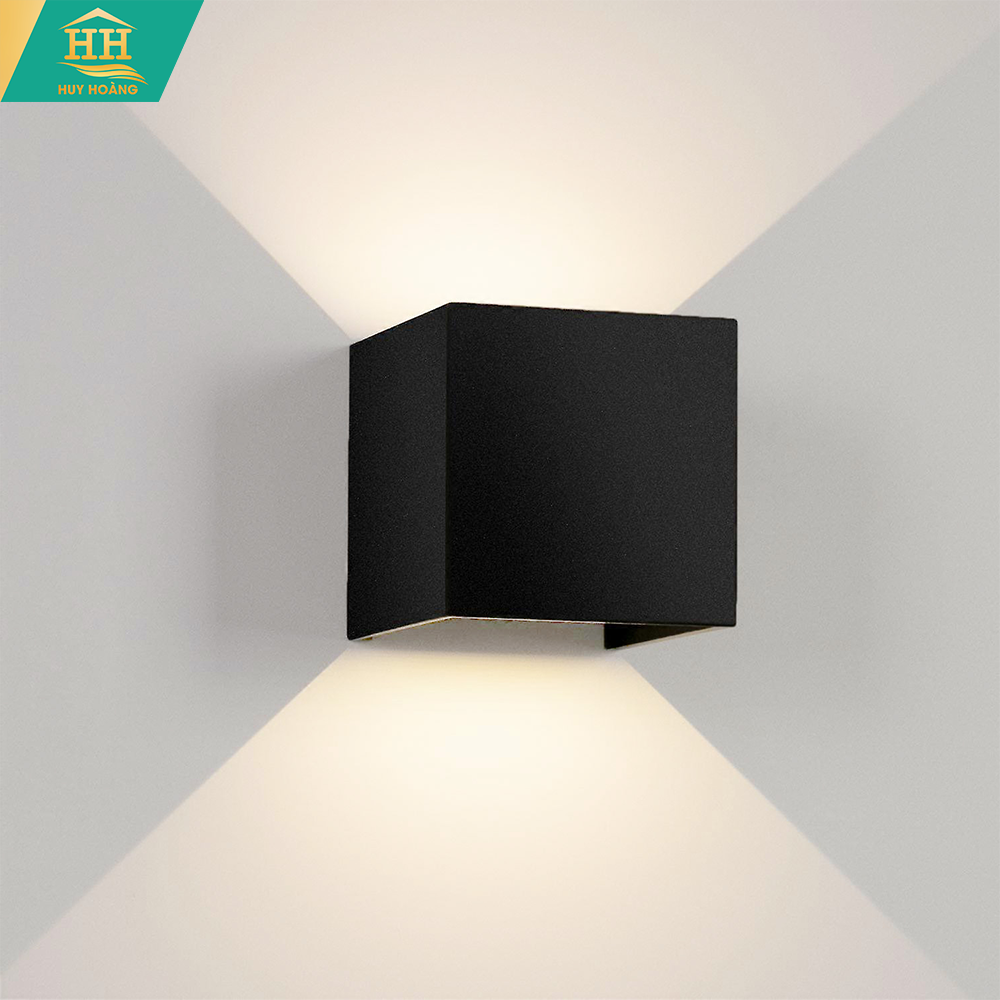  Đèn Hắt Tường HH2002 Black 