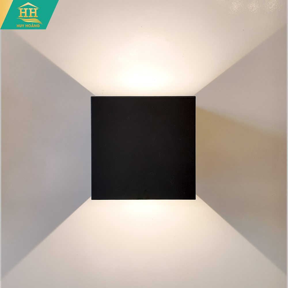  Đèn Hắt Tường HH2002 Black 