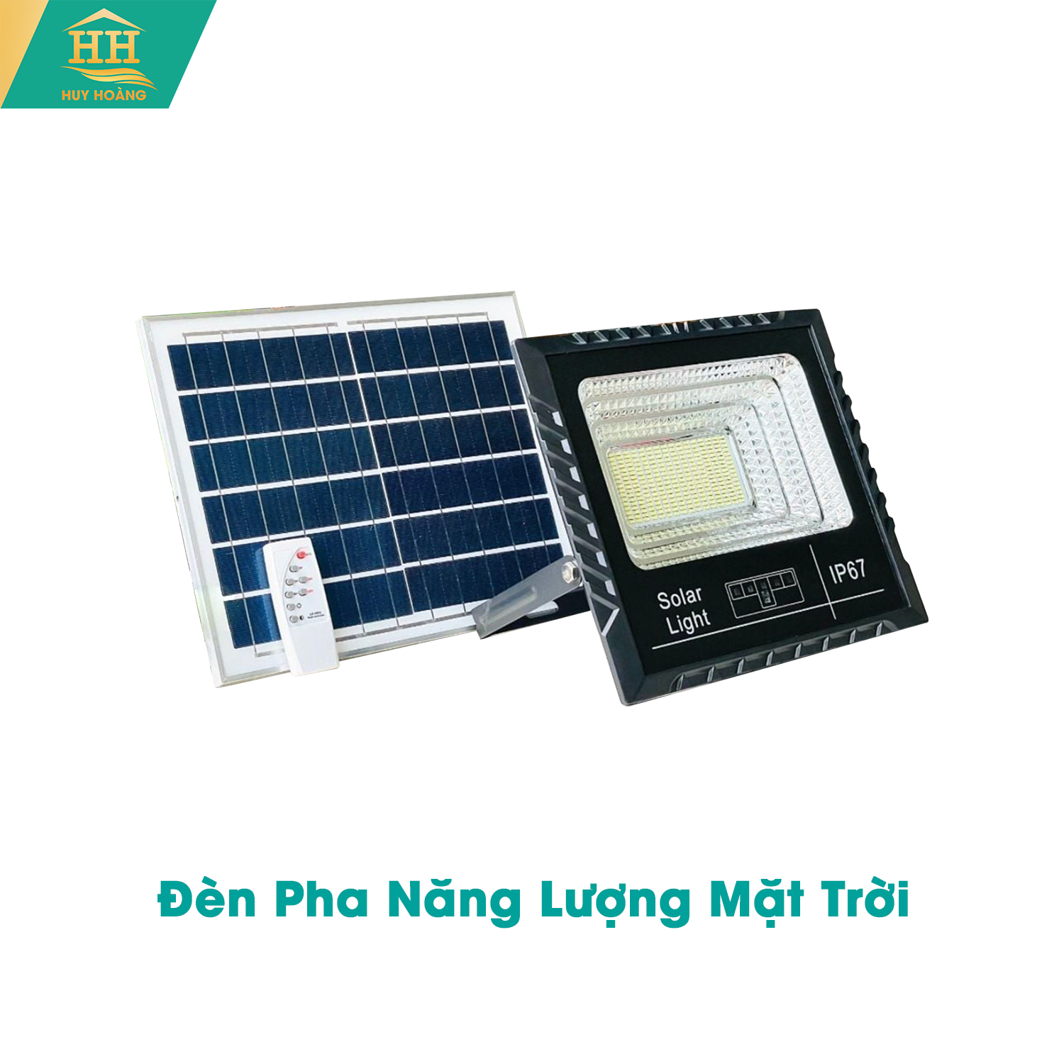  Đèn Led Pha Năng Lượng Mặt Trời 