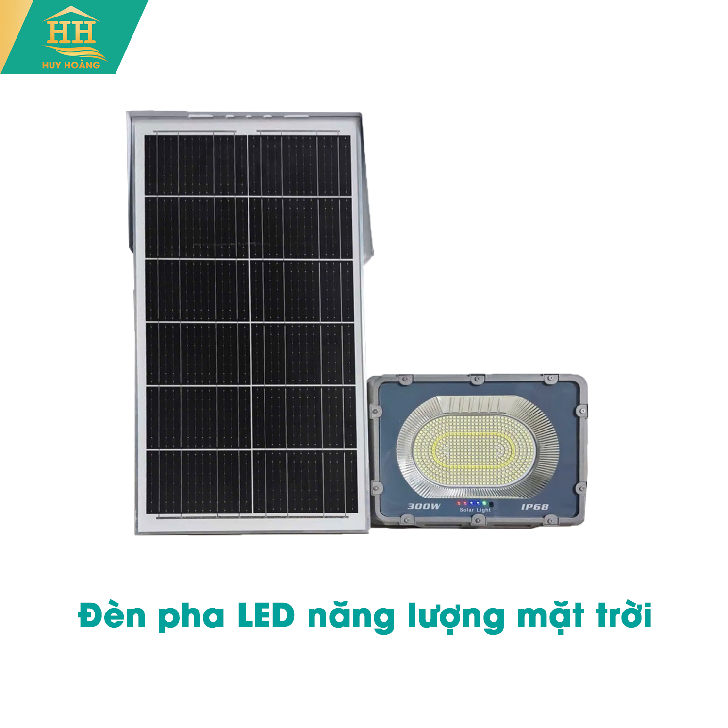  Đèn Pha Led Năng Lượng Mặt Trời 