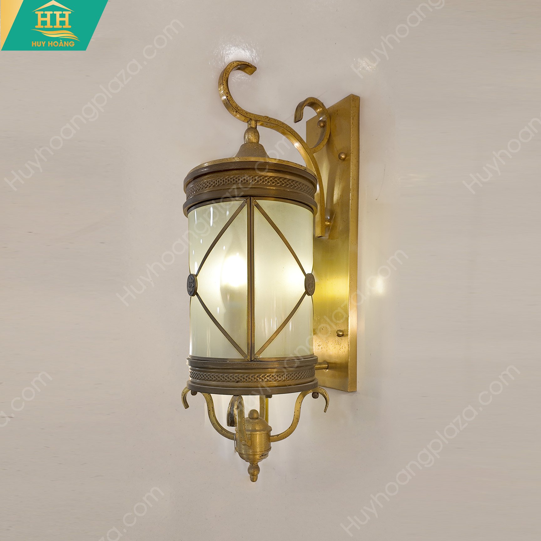  Đèn Tường Đồng Kính HH6016 