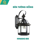  Đèn Tường Đồng Kính HH6043-BK 