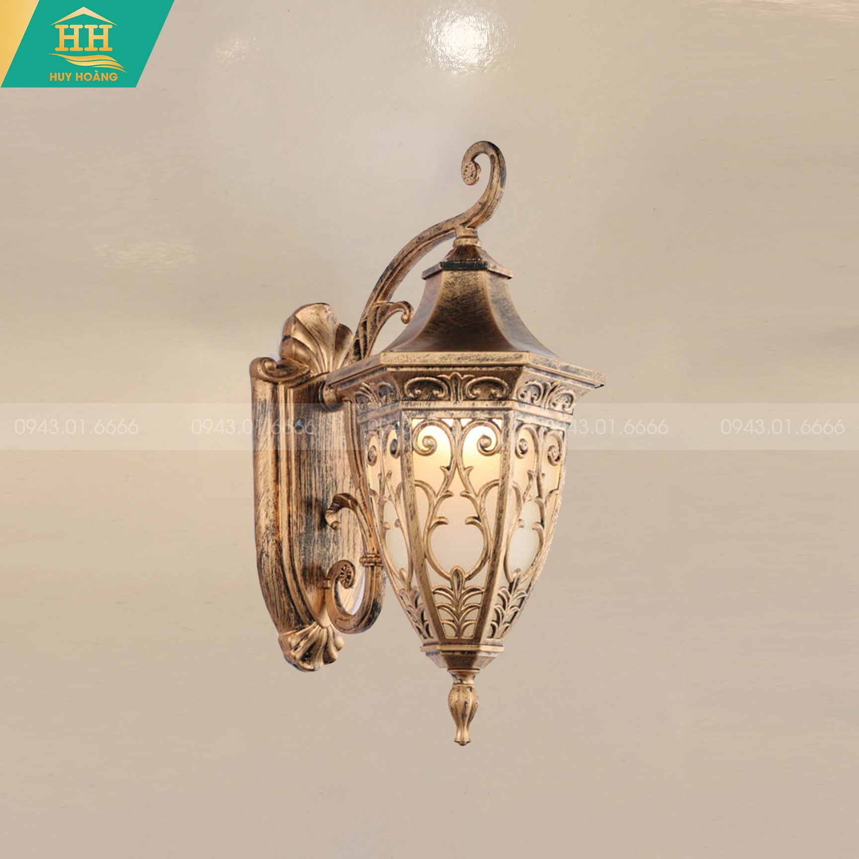  Đèn Tường Hợp Kim HHB273 