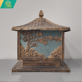  Đèn Trụ Cổng Nhôm Cây Tùng HH300 