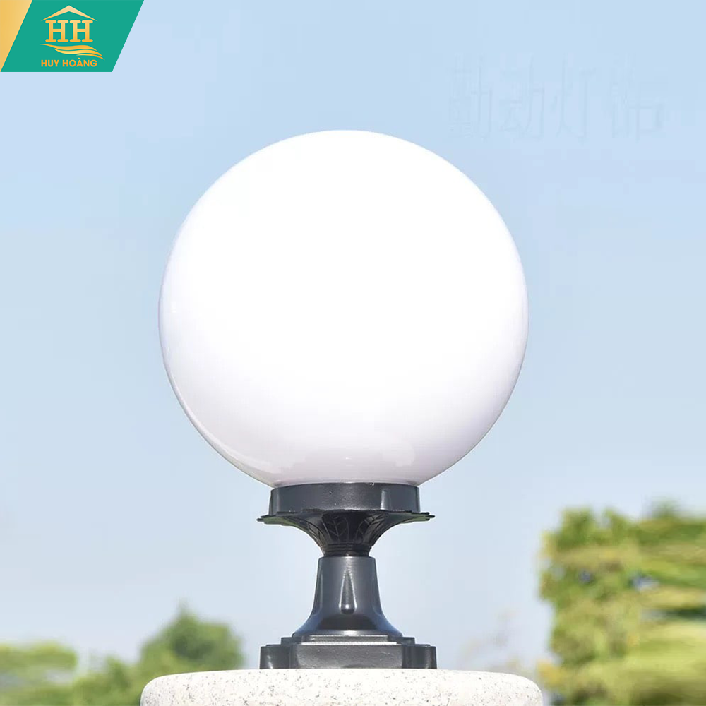  Đèn Trụ Cổng Tường Rào Tròn 