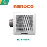  Quạt Hút Âm Trần Nanoco NCV1520-C Có Ống Dẫn 