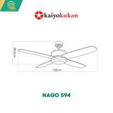  Quạt Trần Kaiyoukukan NAGO 594 