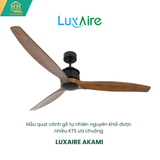  Quạt Trần LuxAire AkamiI BK 