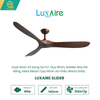 Quạt Trần LuxAire Slider DC Solid Wood OB 