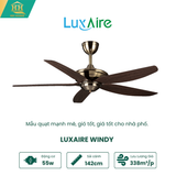  Quạt trần LuxAire Windy 