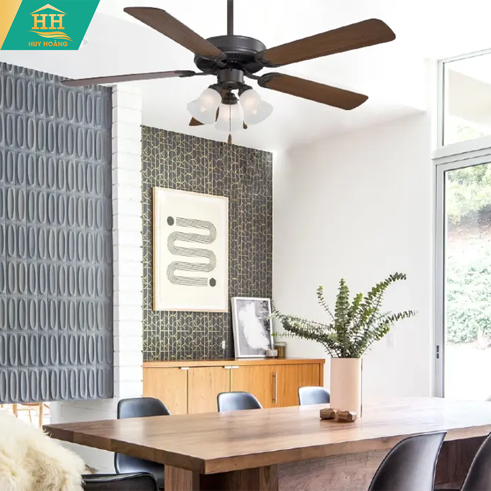  Quạt Trần Minka Contractor F647 ORB 