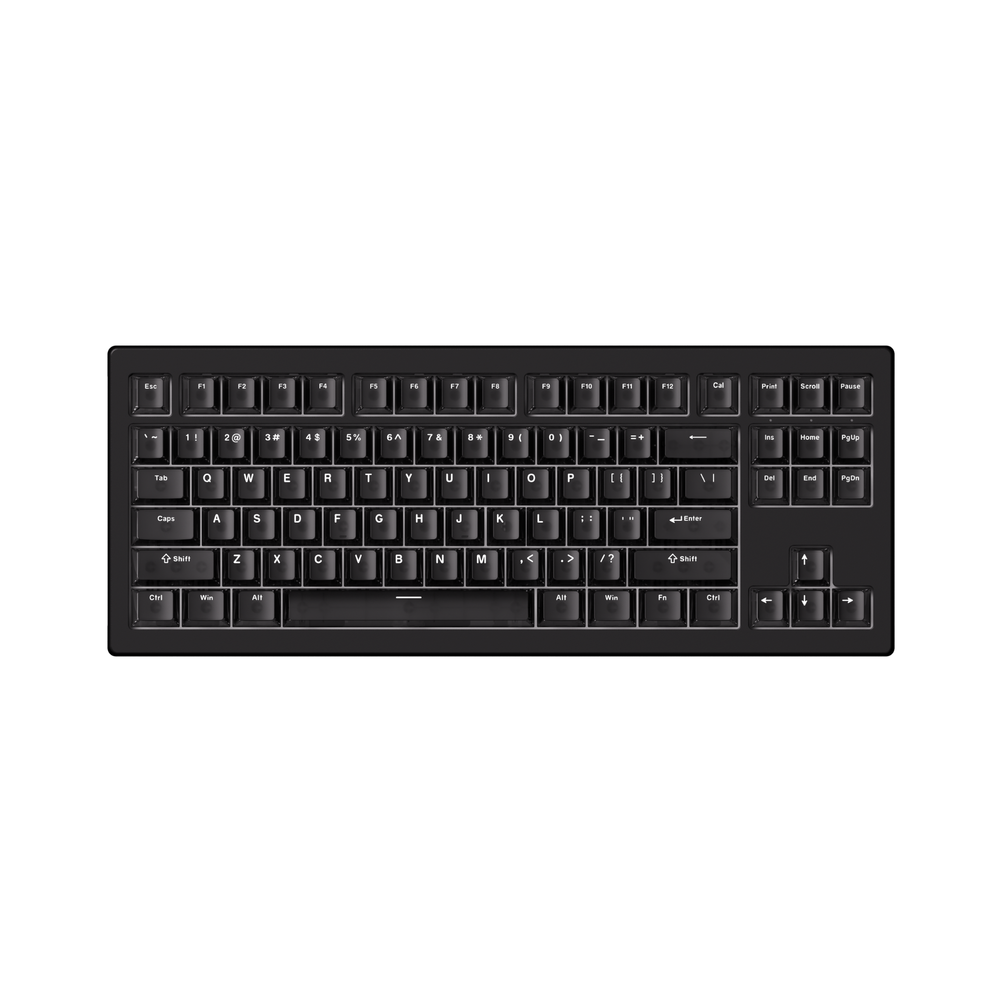  BÀN PHÍM  AKKO 5087 V3 BLACK TRANSPARENT AKKO PIANO PRO 