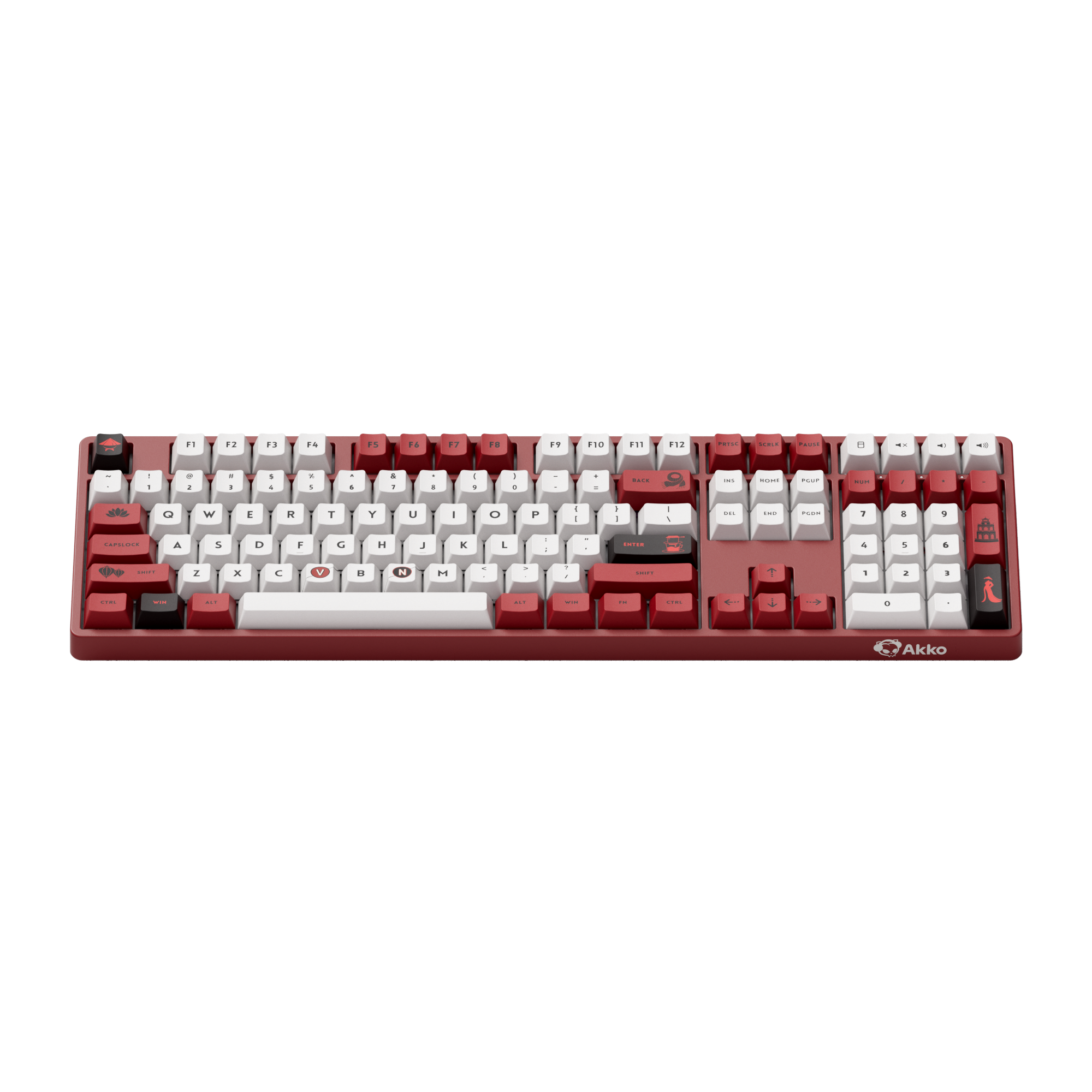  BÀN PHÍM AKKO 5108B PLUS RED WORLD TOUR VIET NAM 