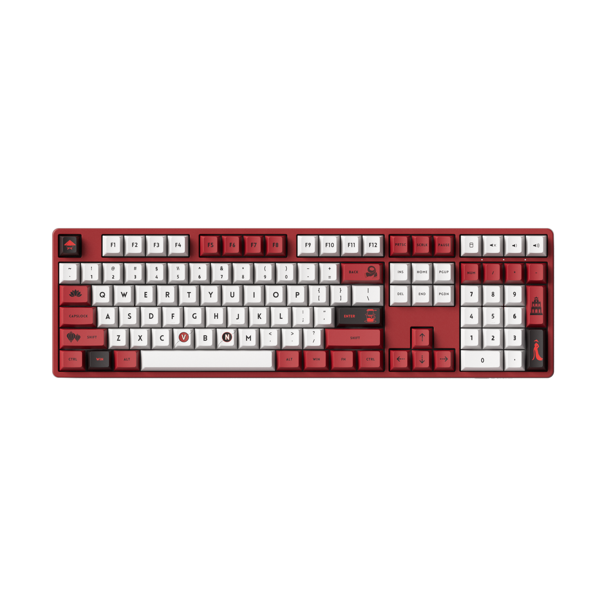  BÀN PHÍM AKKO 5108B PLUS RED WORLD TOUR VIET NAM 