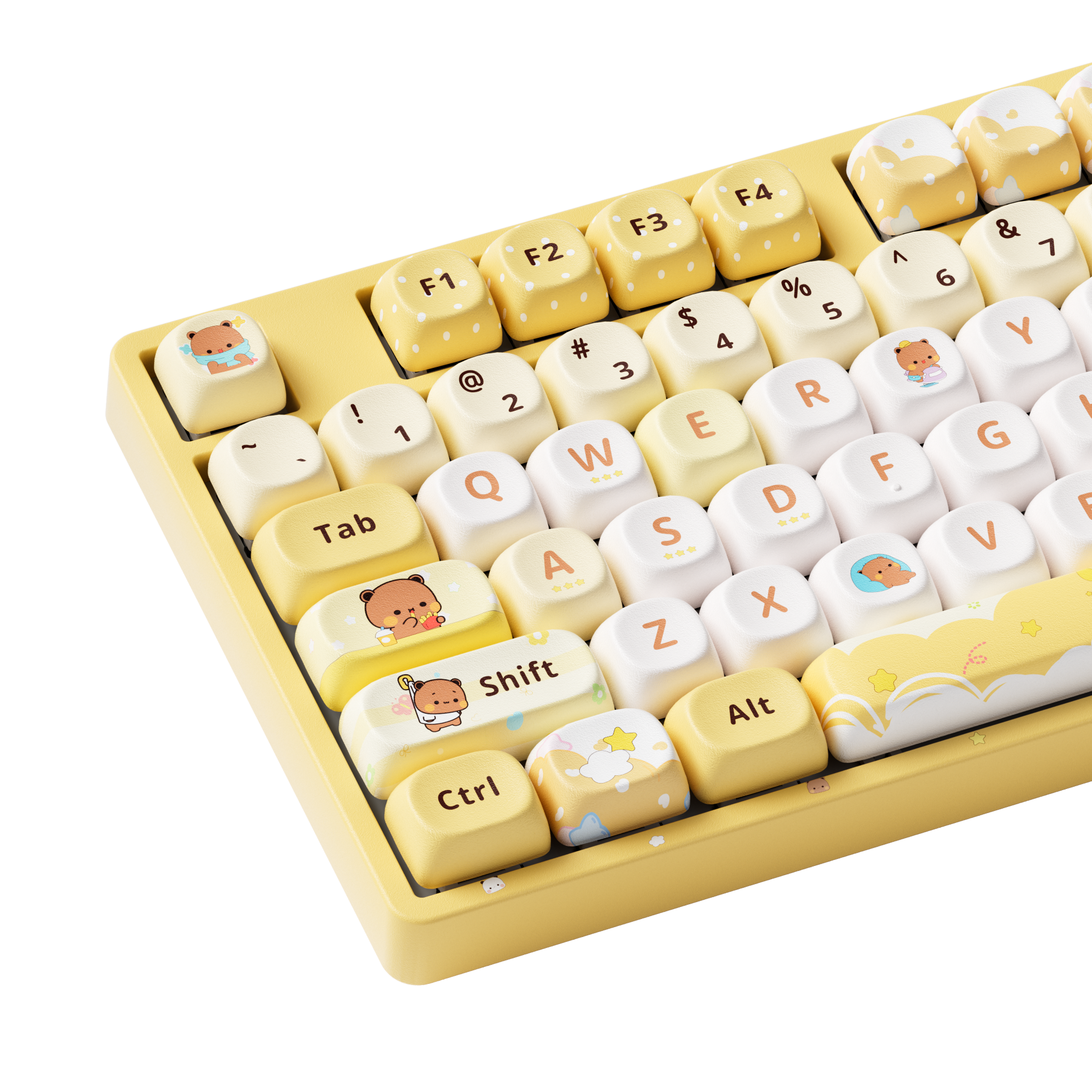  BÀN PHÍM AKKO 5108B PLUS YIER AND BUBU YELLOW 