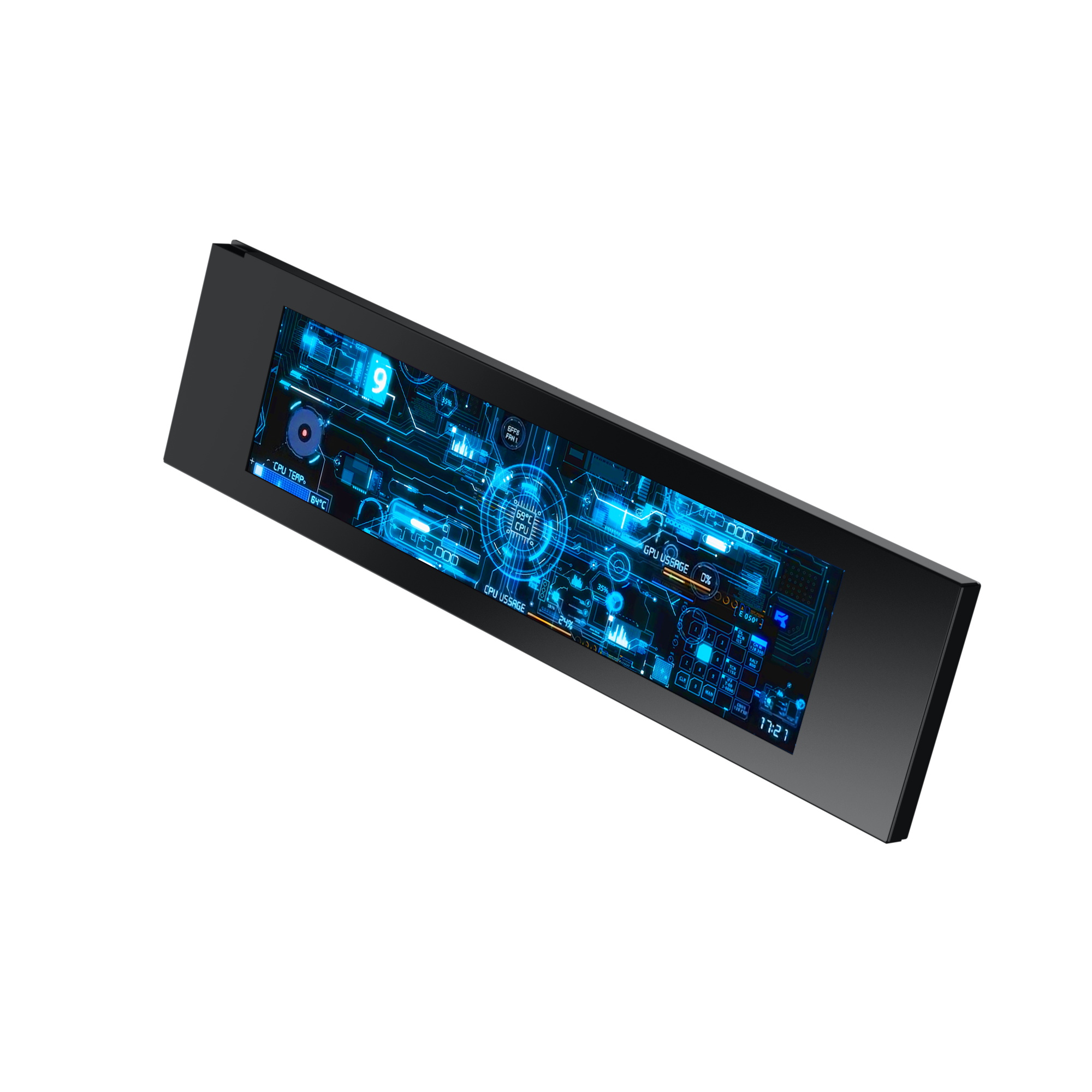  LCD SCREEN KIT V2 XIGMATEK 9" (BLACK) 