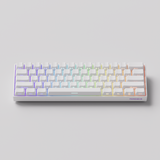  BÀN PHÍM MONSGEEK FUN60 PRO SP WHITE AKKO GLARE MAGNETIC SWITCHES WIRELESS 5967 