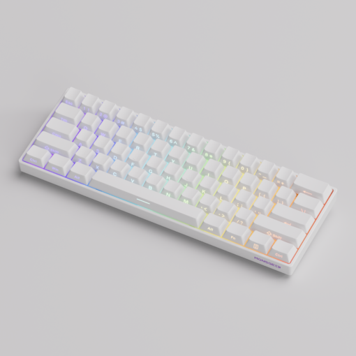  BÀN PHÍM MONSGEEK FUN60 PRO SP WHITE AKKO GLARE MAGNETIC SWITCHES 5936 