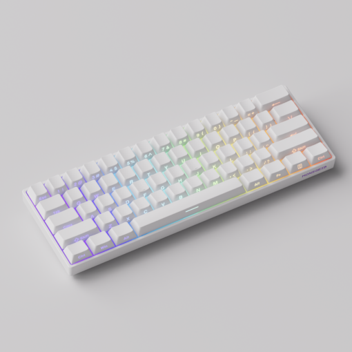  BÀN PHÍM MONSGEEK FUN60 PRO SP WHITE AKKO GLARE MAGNETIC SWITCHES WIRELESS 5967 