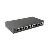  SWITCH RUIJIE REYEE RG-ES110D-P 8-PORT 100MBPS + 2 UPLINK PORT 1000MBPS 