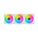  XIGMATEK STARLINK ULTRA ARTIC - EN40856 - ARGB, INFINITY LIGHT, MODULAR DESIGN, PACK x3, CONTROLLER 