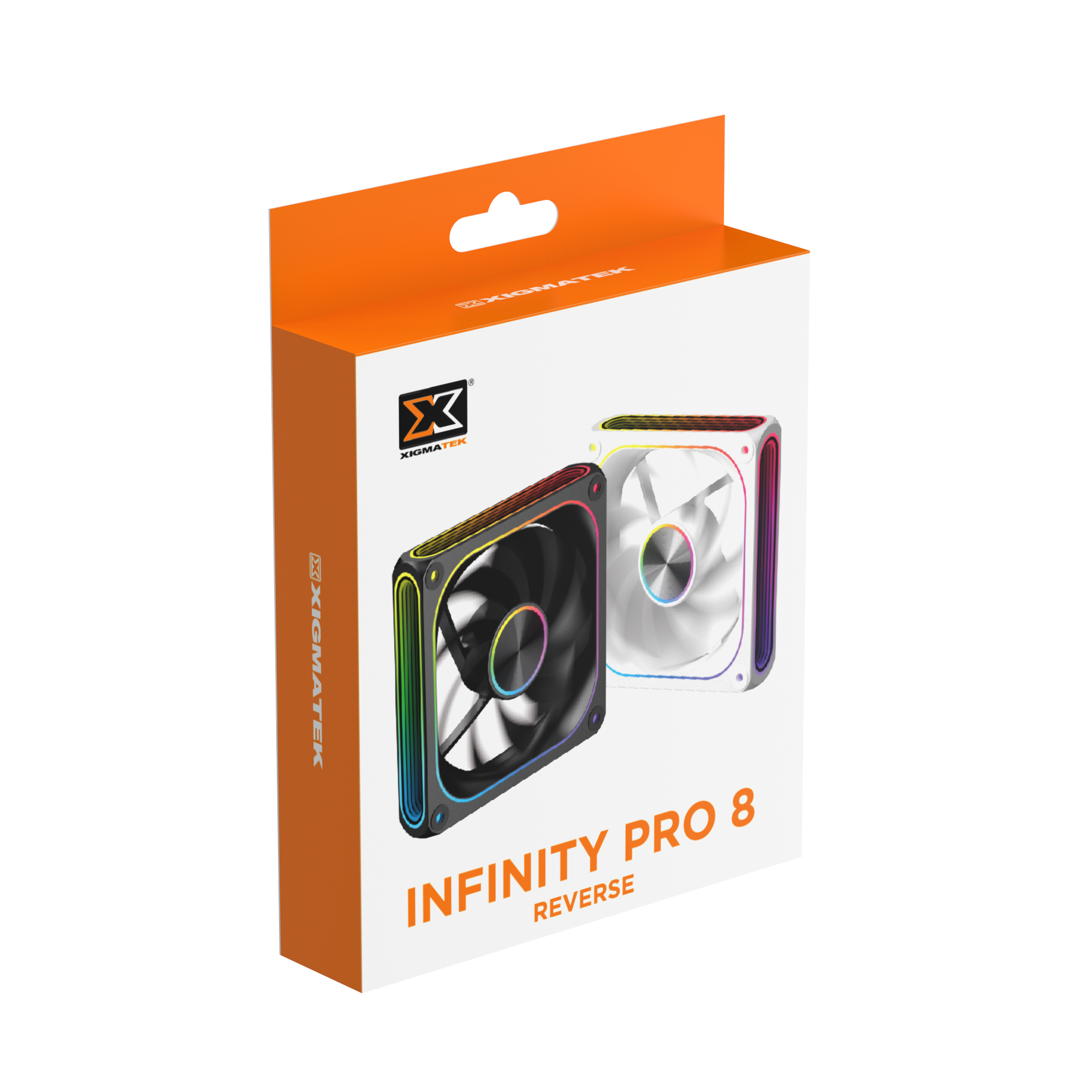  EN49569_Quạt dùng cho máy tính Xigmatek Infinity Pro 8 Arctic Reverse 