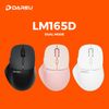  Chuột máy tính DAREU LM165D  (Black/White/Pink) 