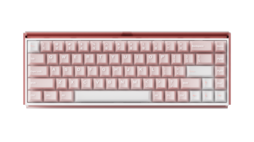  BÀN PHÍM AKKO RAY68 MISTY PINK & WHITE 