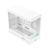  XIGMATEK - PURA ML ARCTIC (EN48470) - PREMIUM GAMING M-ATX, ARGB LIGHTING BAR 